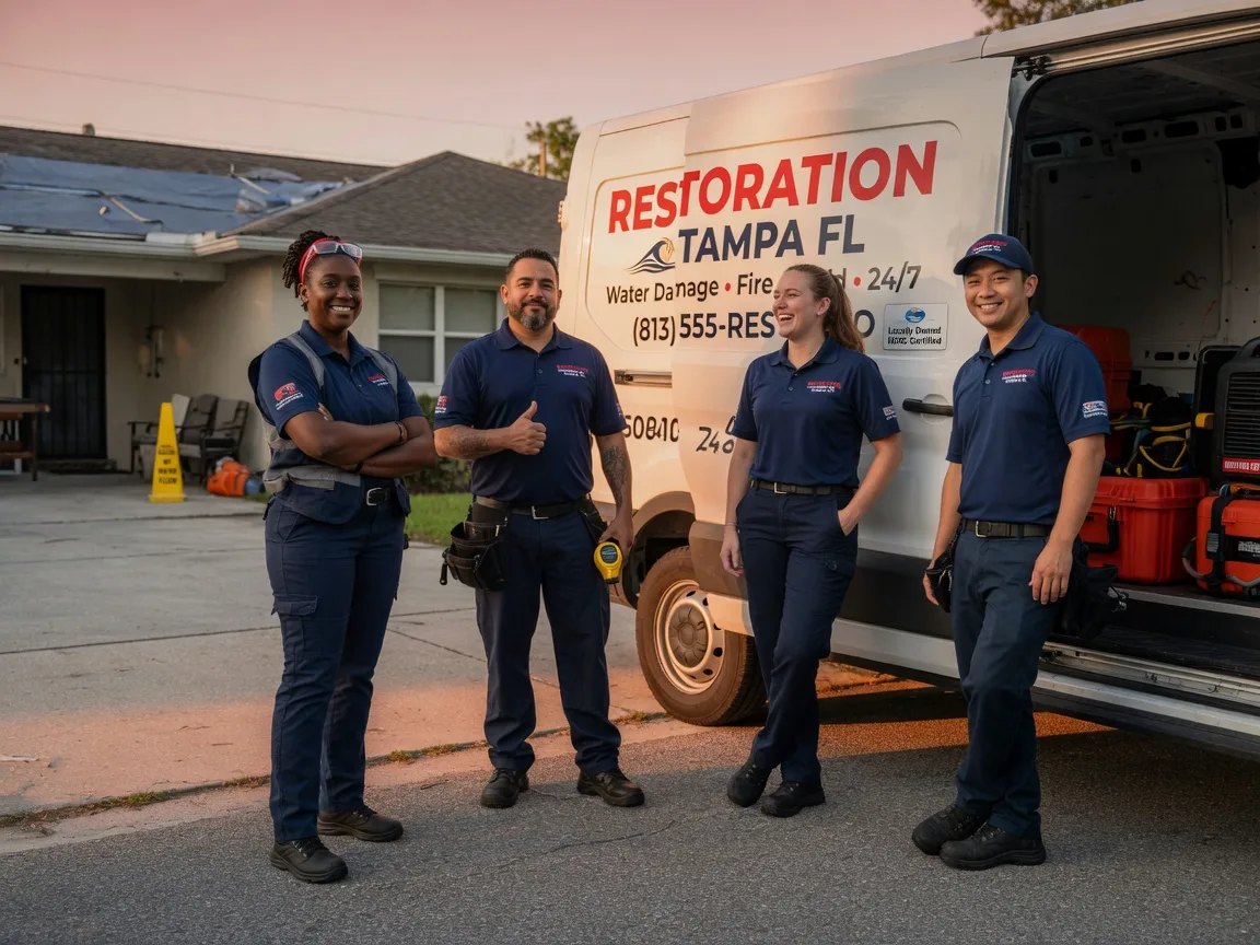 Water Damage Restoration company in Bascom, OH