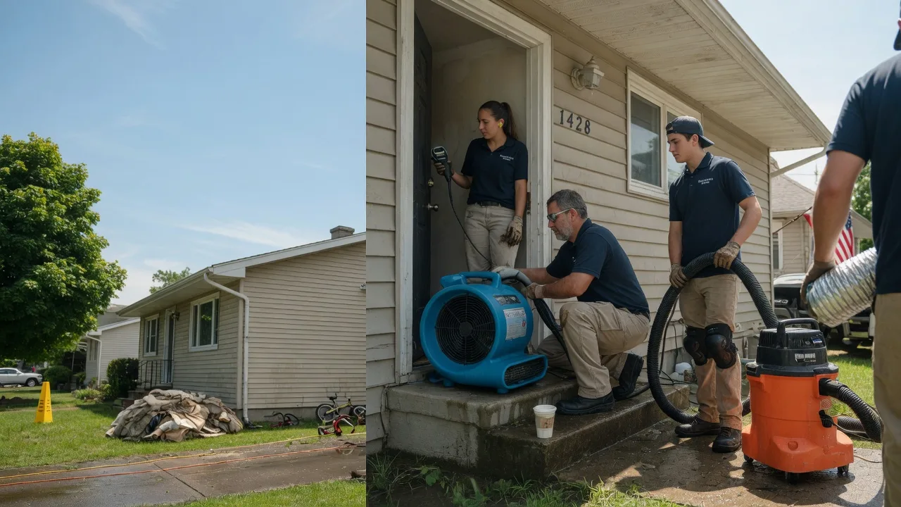 Water Damage Restoration in Bascom, OH near me